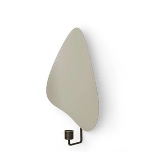 BNIB NEW Audo Copenhagen Grey/ Bronzed Brass Flambeau Wall Candle Holder 13"!